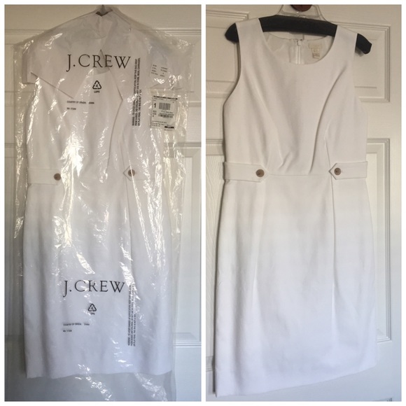 J. Crew Attaché Dress in White - Picture 4 of 4