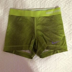 Nike spandex shorts
