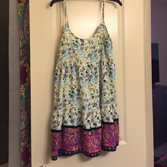Floral Peasant Dress