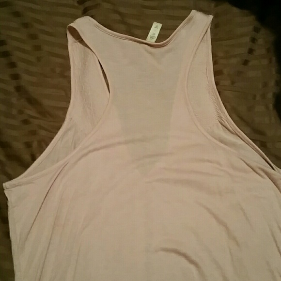 Blush pink racer tank - Picture 2 of 3
