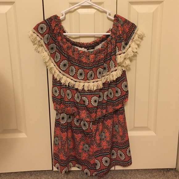 Off the shoulder romper! NWOT