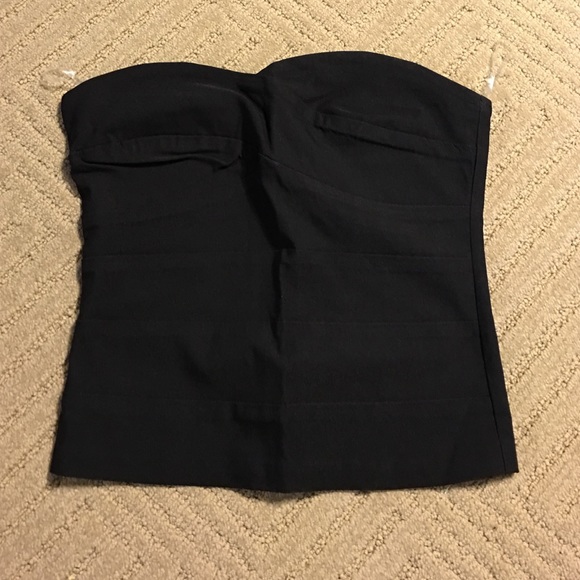 Black corset top