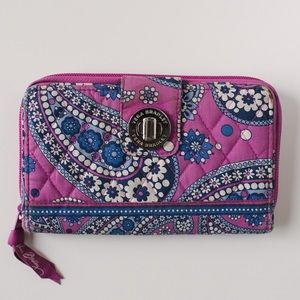 Vera Bradley Turn Lock Wallet