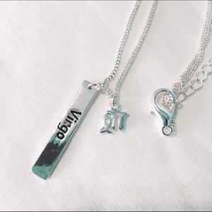 Virgo Horoscope Necklace