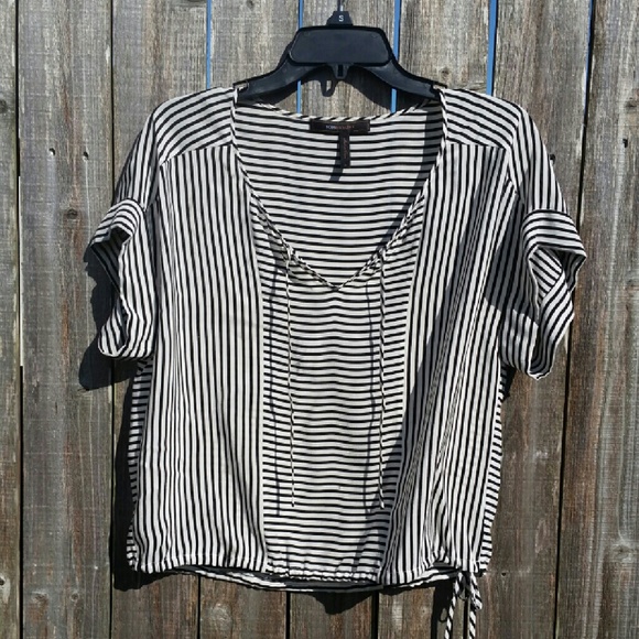 Striped BCBG Maxazria blouse