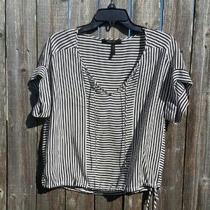 Striped BCBG Maxazria blouse