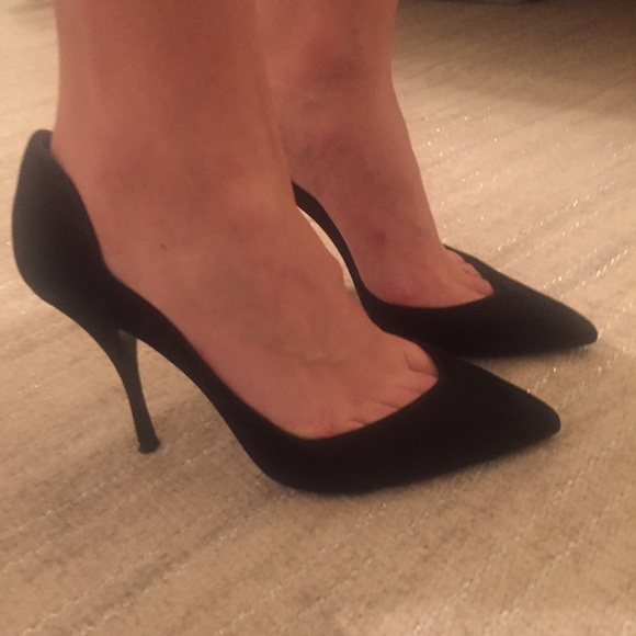 Miu Miu Pointy Toe d'Orsay Pumps!