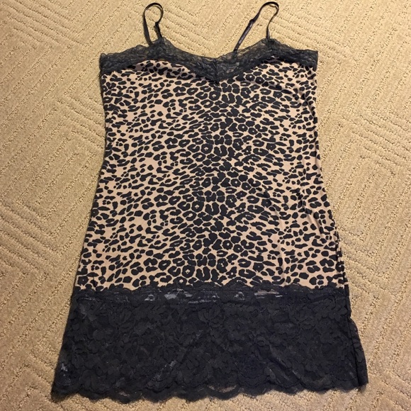 Animal print tank top