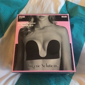 Backless Strapless U Plunge Bra