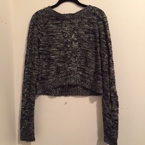 Knit Cropped Sweater