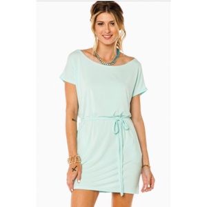 Super cute piko dress with tie and pockets!