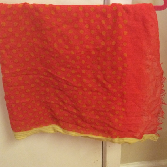 Long linen scarf