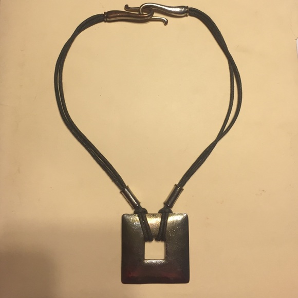 Bronzed necklace