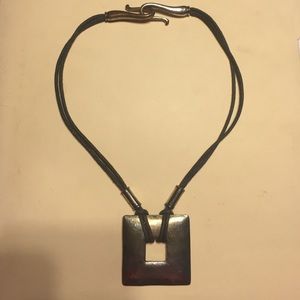 Bronzed necklace