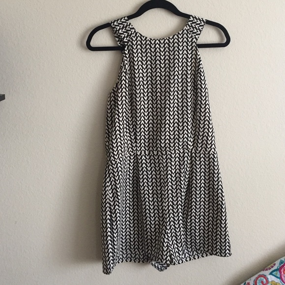 Back cut out Romper