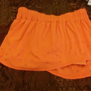 Lululemon orange skort