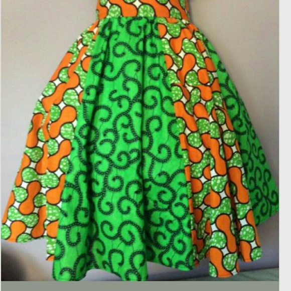 Africa print skirts,sizes small,medium, large,xlg - Picture 1 of 4