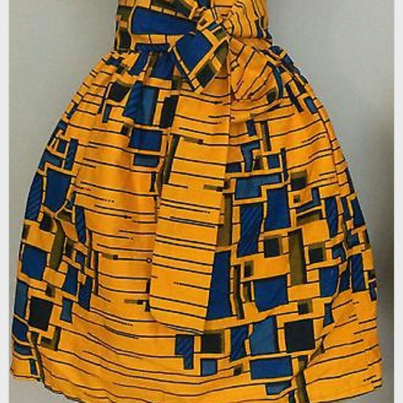 Africa print skirts,sizes small,medium, large,xlg - Picture 2 of 4