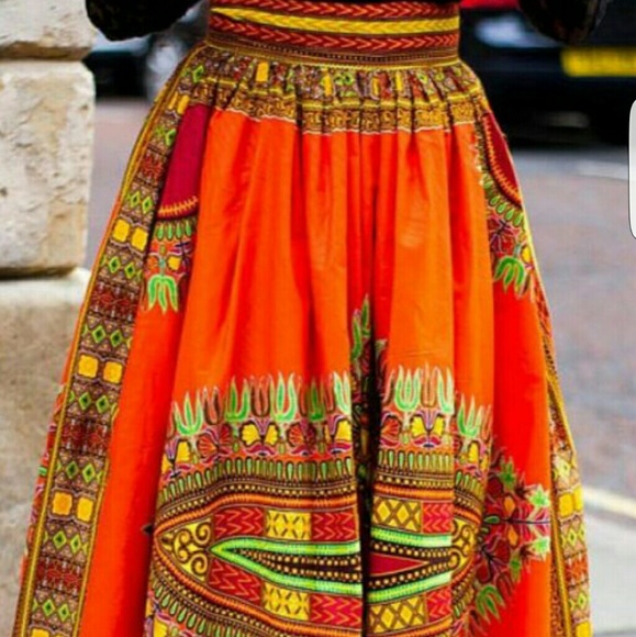 Africa print skirts,sizes small,medium, large,xlg - Picture 4 of 4