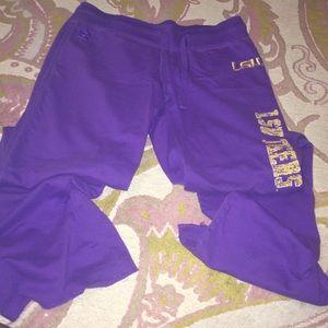 LSU Tigers Purple Sweatpants