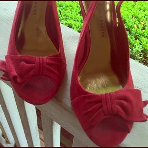 Audrey Brooke red heels