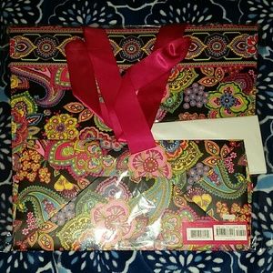 Vera bradley symphony in hue large gift bag new