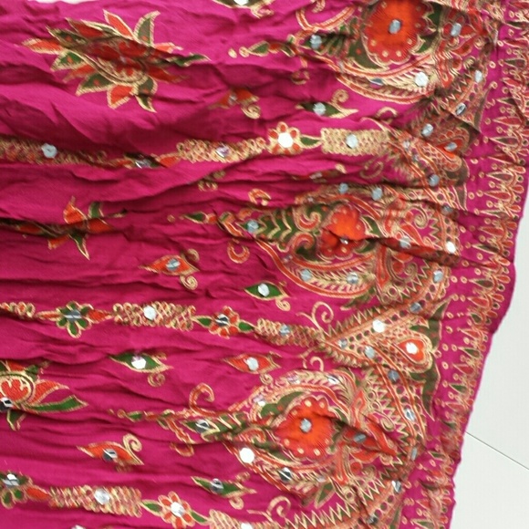 FINAL SALE Maxi skirt  S M L was $25 - Picture 3 of 4