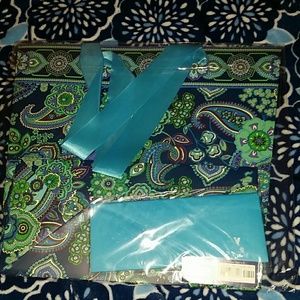 Vera bradley blue rhapsody large gift bag