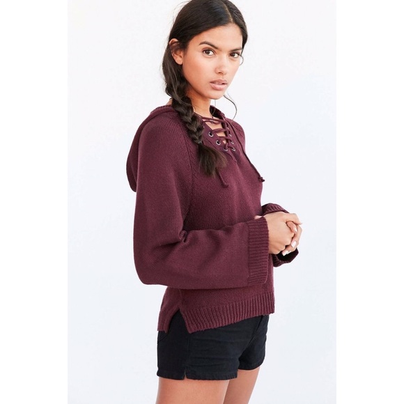 NWT Urban Outfitters Tie Up Pullover_2