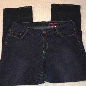 SEVEN7 Dark Wash Boot Cut Jeans