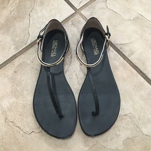 Light weight, black Michael Kors sandals