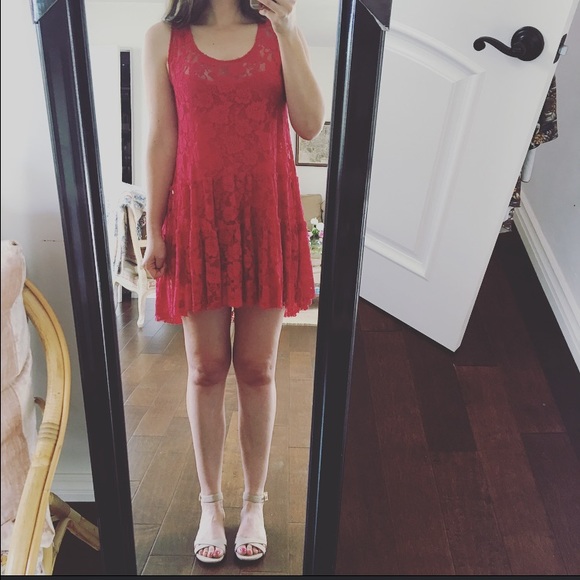 Free People Lace Slip Dress - Picture 2 of 4