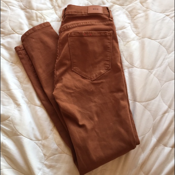 Burnt sienna BDG jeans