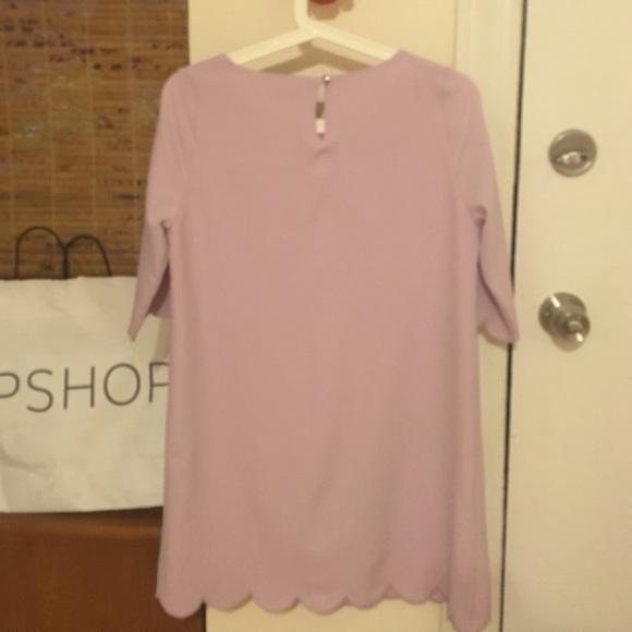 Tobi lilac 3/4 sleeve shift dress small - Picture 4 of 4