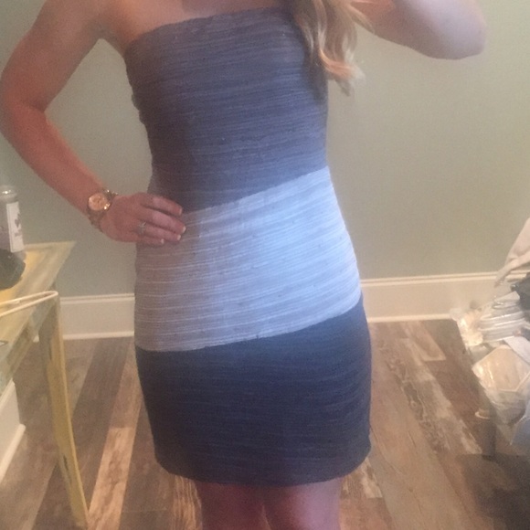 Multi colored cocktail dress