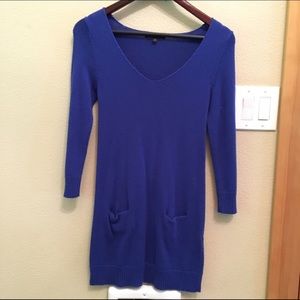 Express shirt-dress in Royal Blue, XS