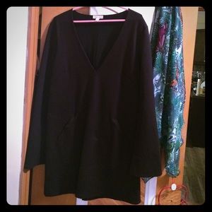 Black long sleeve dress never worn