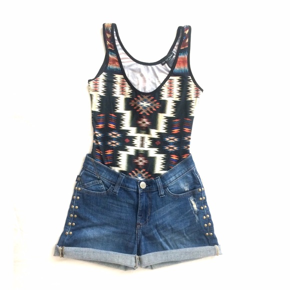 Tops - 🎉SALE🎉 Tribal Themed Body Suit
