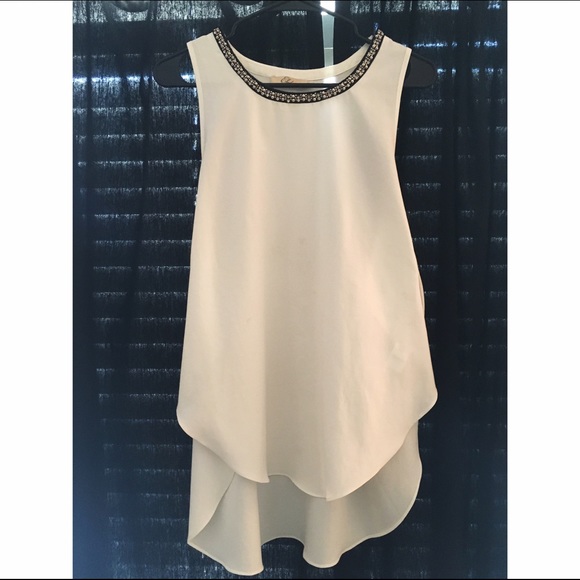 Embellished tank