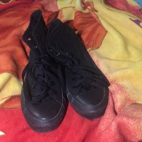 Black high top converse *Last Day to buy 5/14