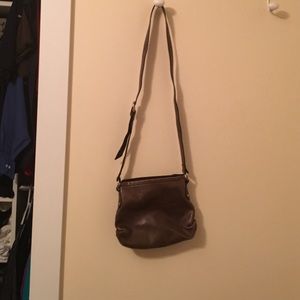 Brown shoulder bag