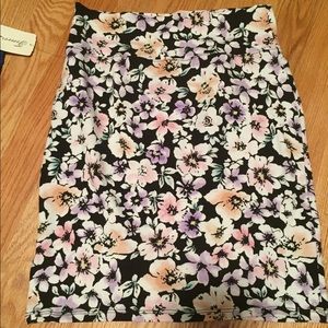Floral body con skirt