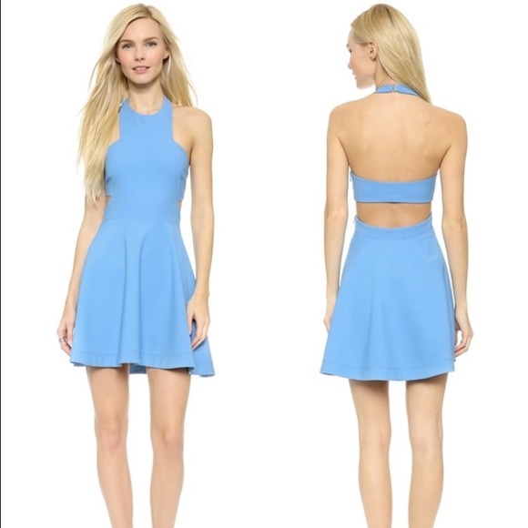 Elizabeth and James blue cut out darrien dress - Picture 3 of 4