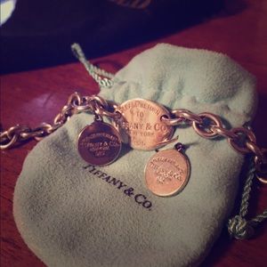 Tiffany earrings and bracelet.