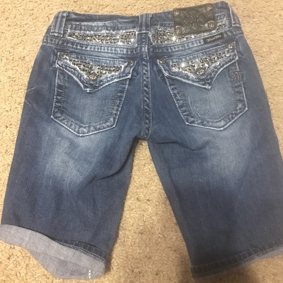 Miss Me Bermuda Shorts