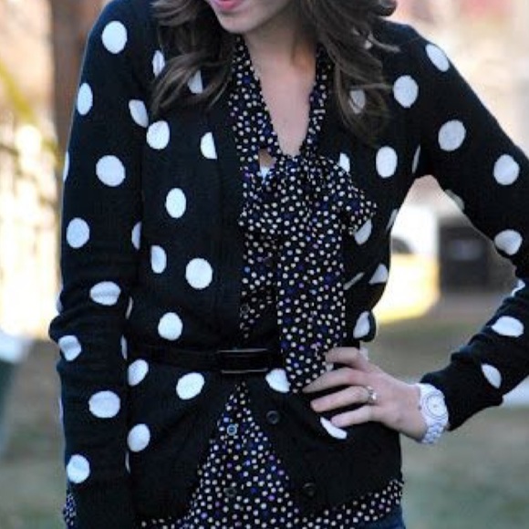 Polka Dot Cardigan