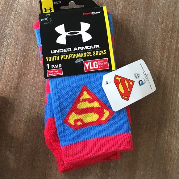 Under Armour superman socks