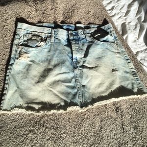 Denim skirt