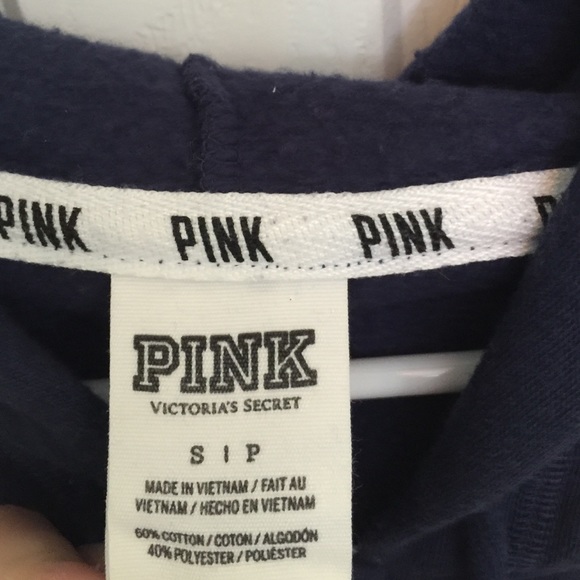 Navy zip up - Picture 2 of 2