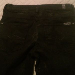 7 For All Mankind black Jeans